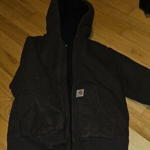 Carhartt Kids Dark Brown Puffer Jacket